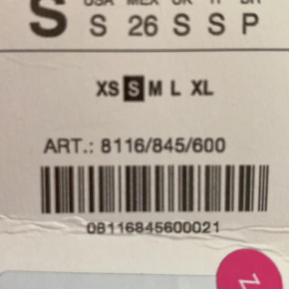 Zara Red Satin Camisole Dress - Picture 6 of 6